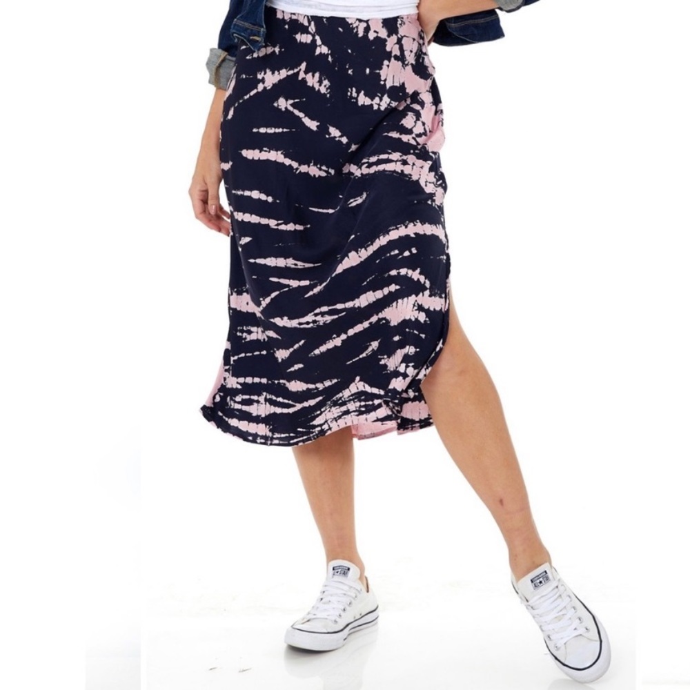 Young Fabulous & Broke Pink Blue Felicity Skirt S